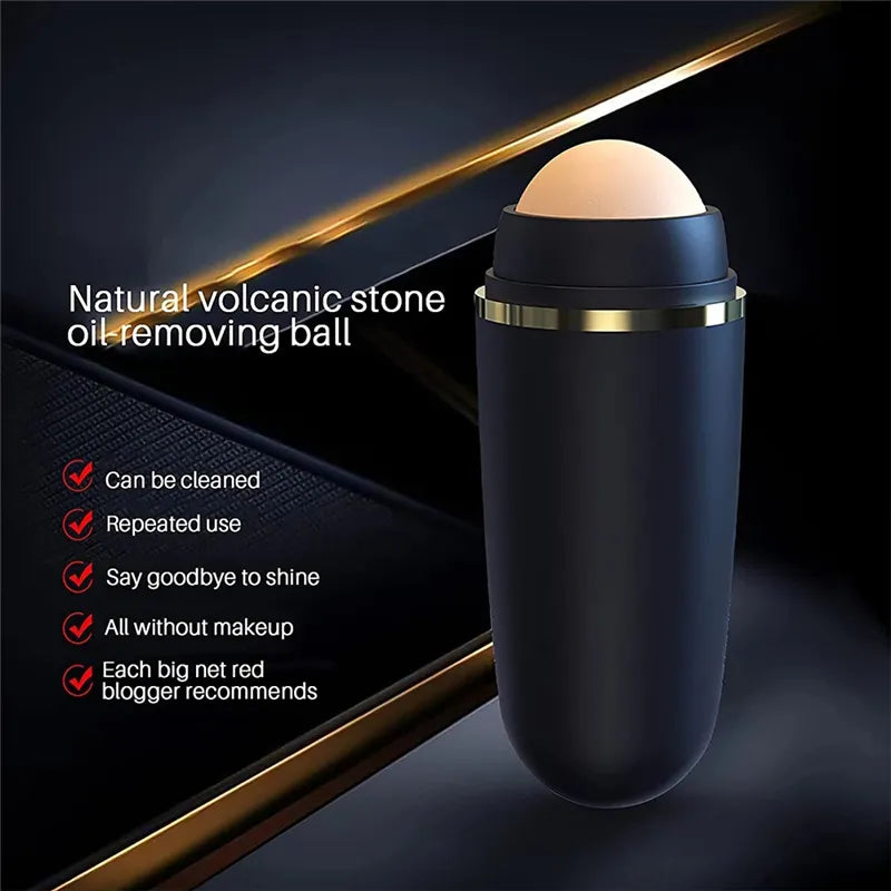 Rose Quartz Oil Absorber Roller