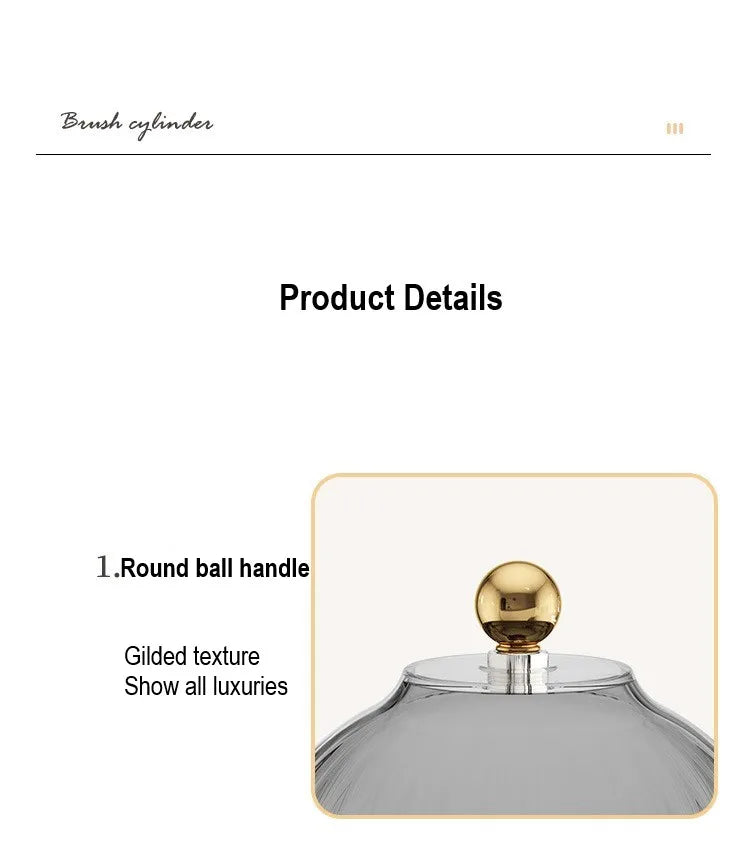 Belle Makeup Cylinder Holders