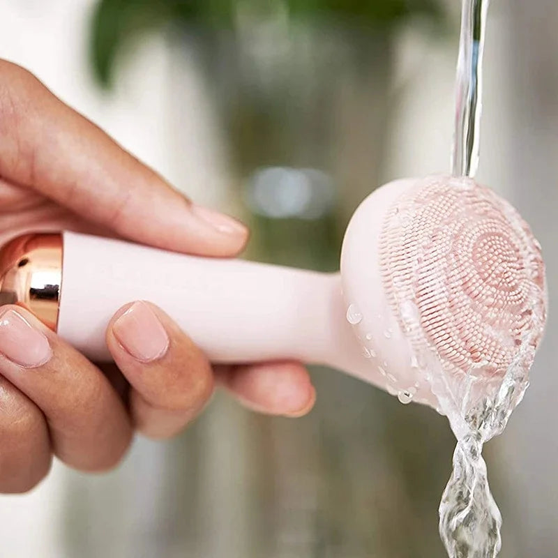 Electric Rose Sonic Facial Cleansing Brush