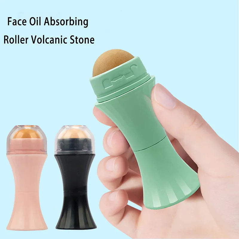 Rose Quartz Oil Absorber Roller