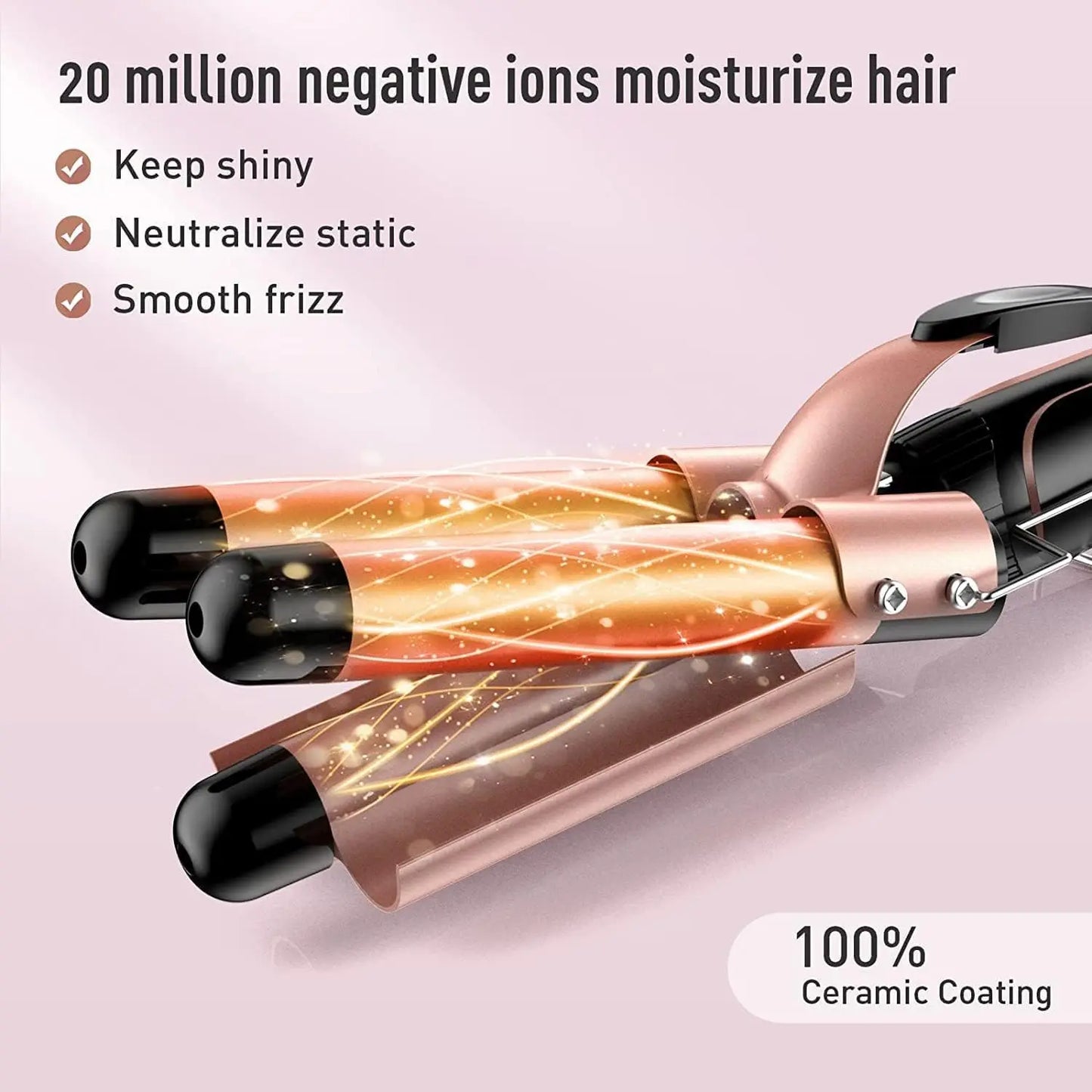 BTop 5 in 1 Crimp Curling Iron