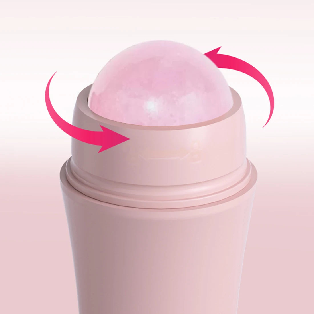 Rose Quartz Oil Absorber Roller