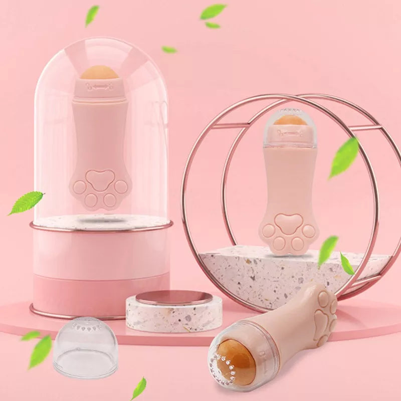 Rose Quartz Oil Absorber Roller