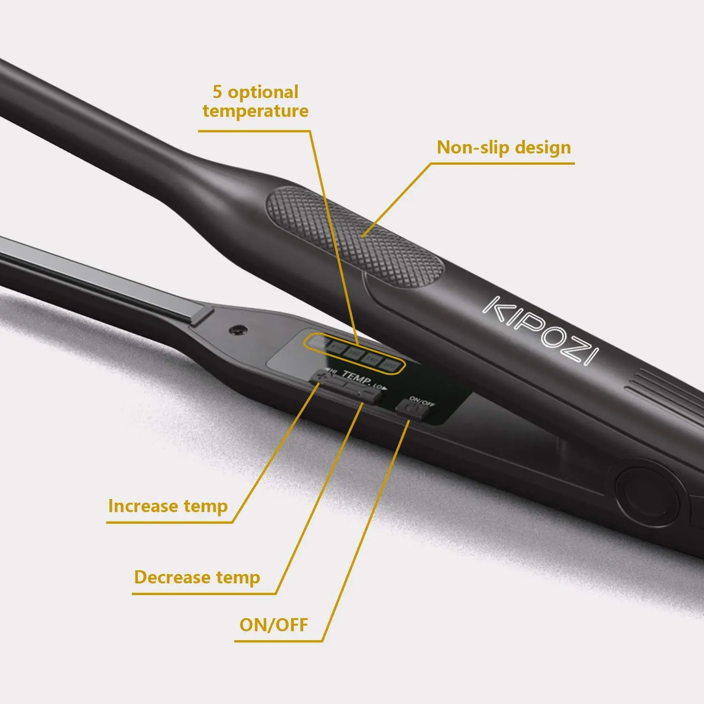 KZ Titanium Small Hair Straightener