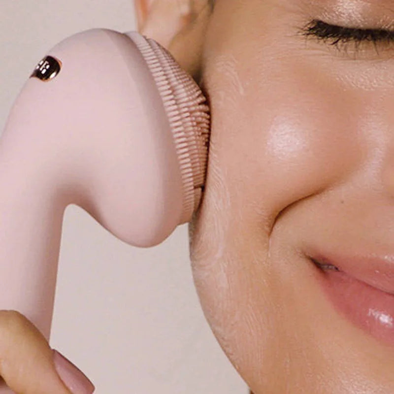 Electric Rose Sonic Facial Cleansing Brush
