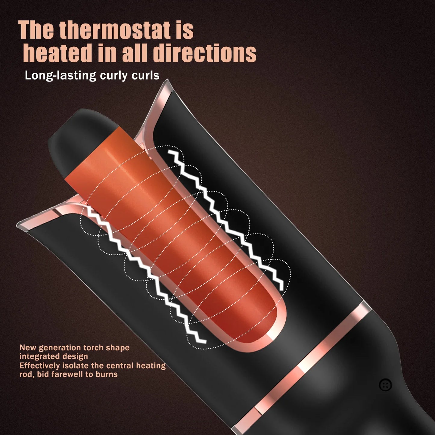 Lux Auto-Rotating Ceramic Hair Curler