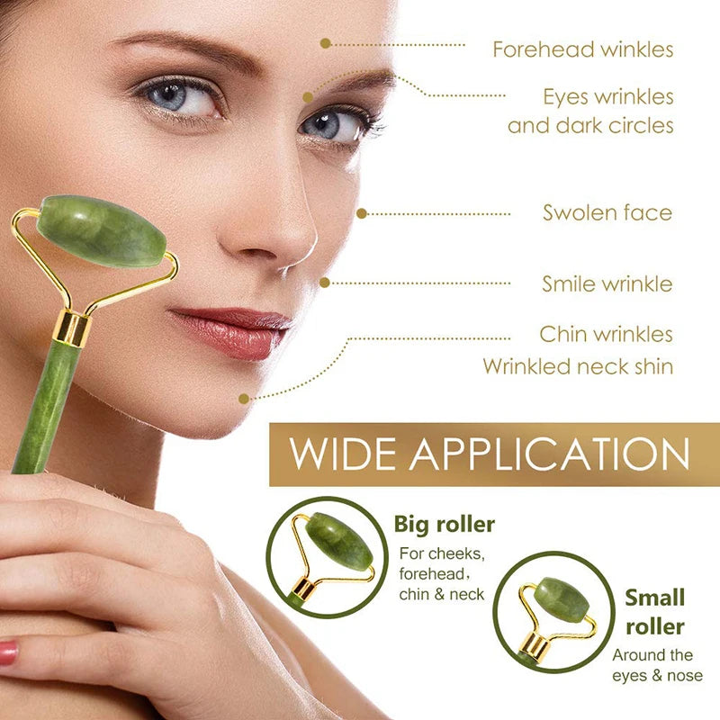Gua Sha Natural Stone Massage Rollers