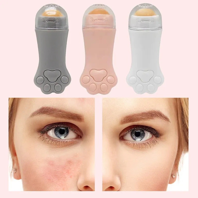 Rose Quartz Oil Absorber Roller