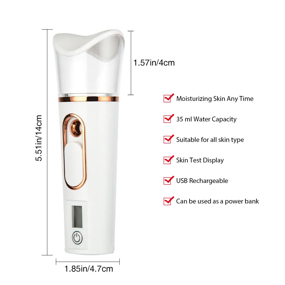 Rose Gold Facial Steamer