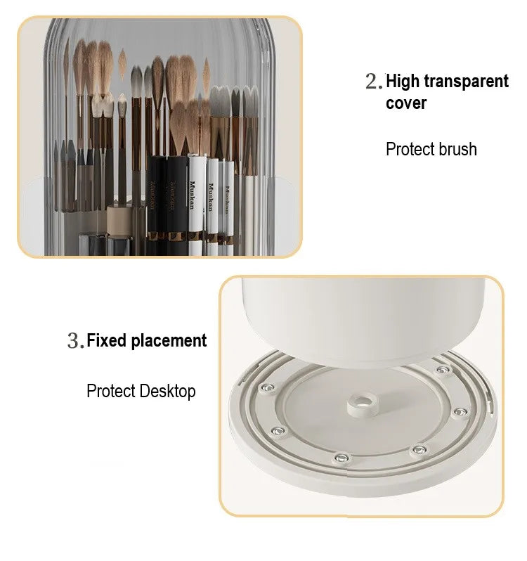Belle Makeup Cylinder Holders