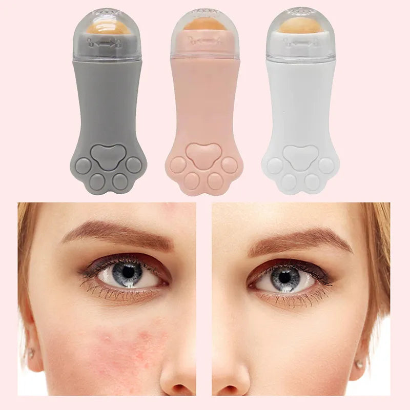 Rose Quartz Oil Absorber Roller