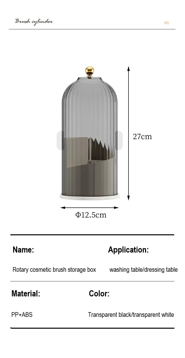 Belle Makeup Cylinder Holders
