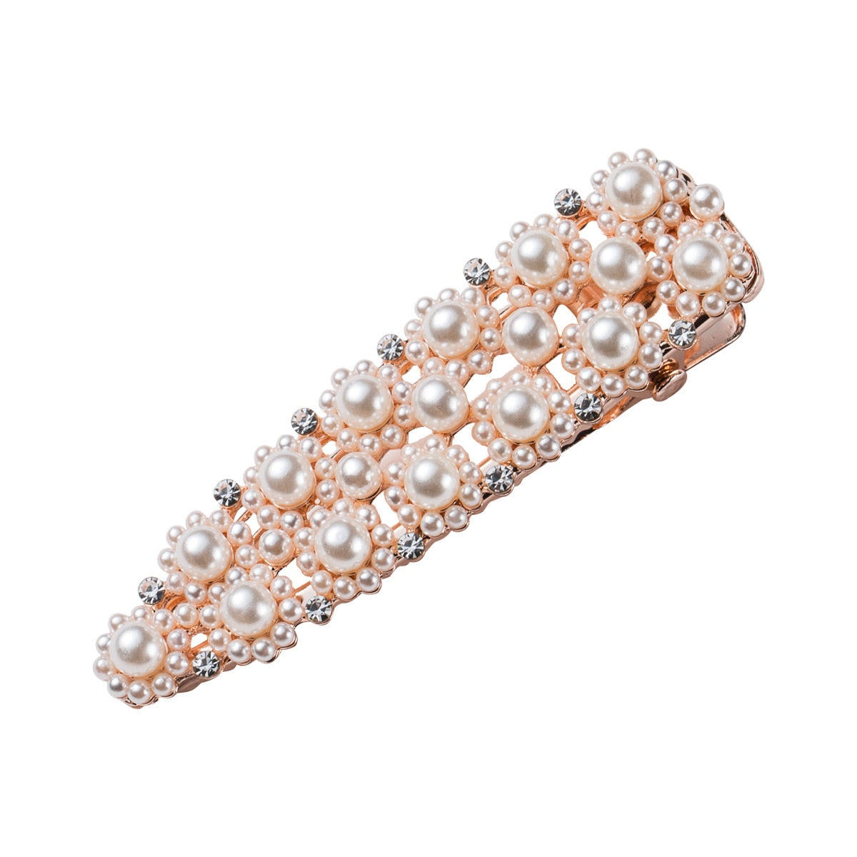 Crystal Pearl Hair Clips