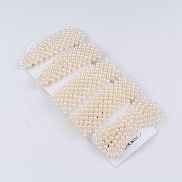 Pearl Hair Clip Sets