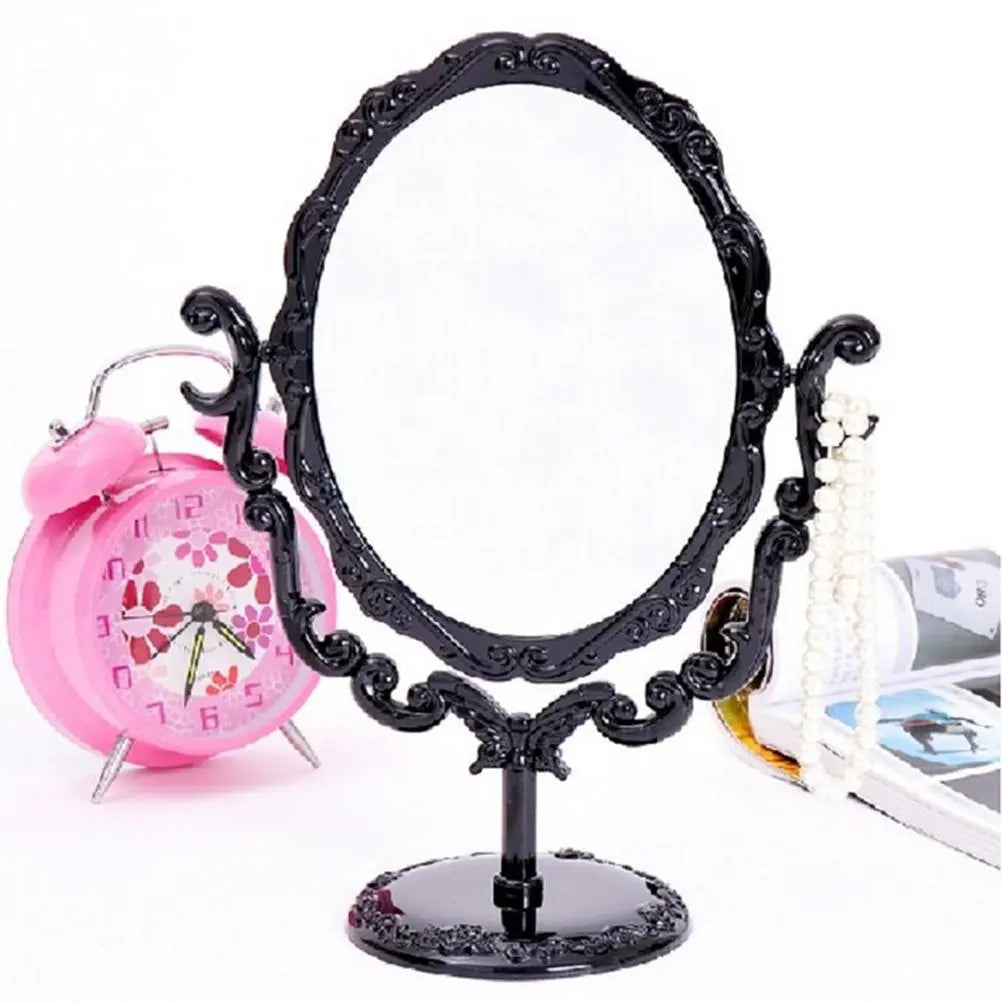 Vintage Butterfly Rose Mirror