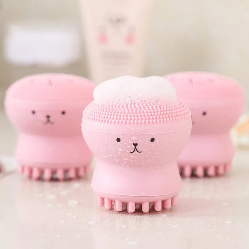Animal Silicone Facial Cleanser Scrubber