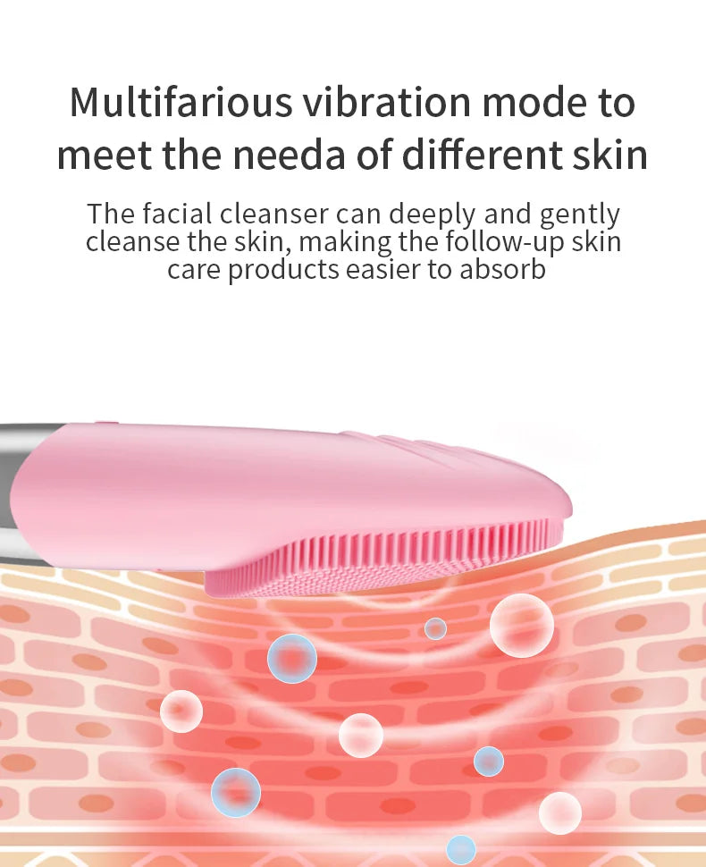 UOE Vibrating Facial Cleansing Brush