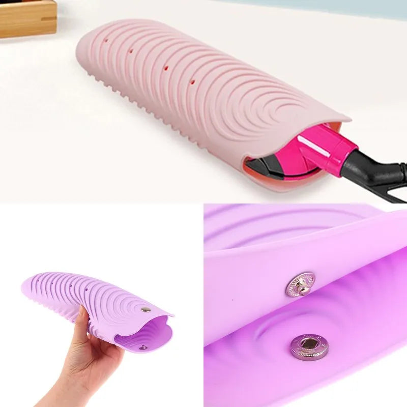 Silicone Heat Resistant Travel Mat Pouch
