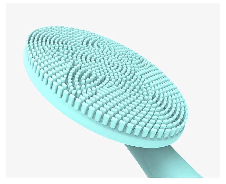 Electric Sonic Silicone Facial Cleaning Brush