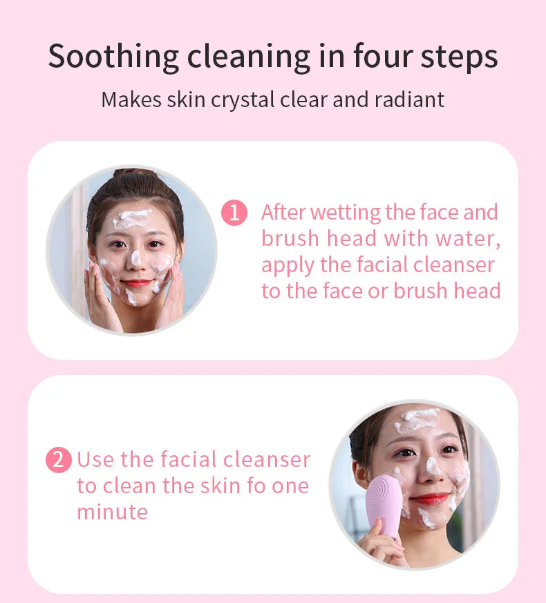 UOE Vibrating Facial Cleansing Brush