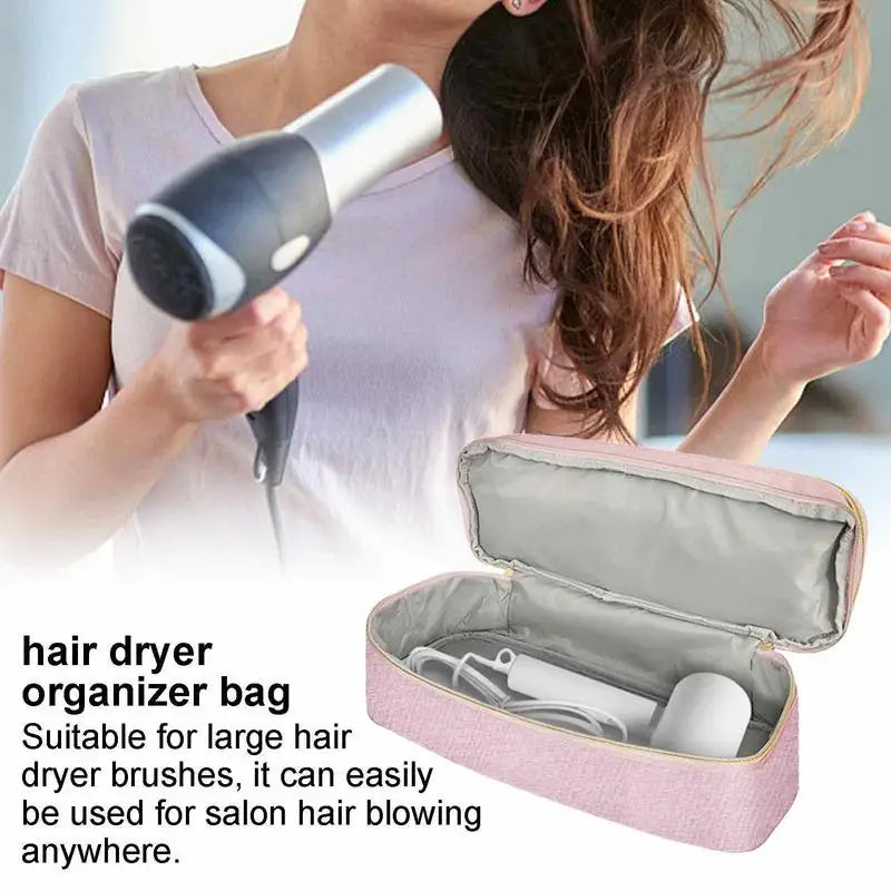 Pink Princess Hair Supplies Travel Bag