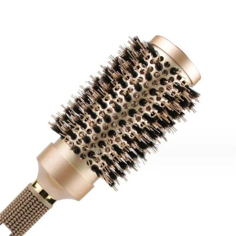 Professional 4pcs/set Gold Round Hair Brush Set