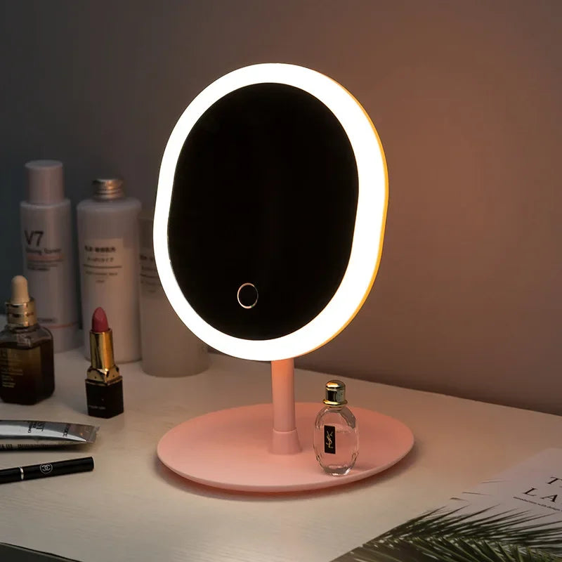Oval LED Light Mirror